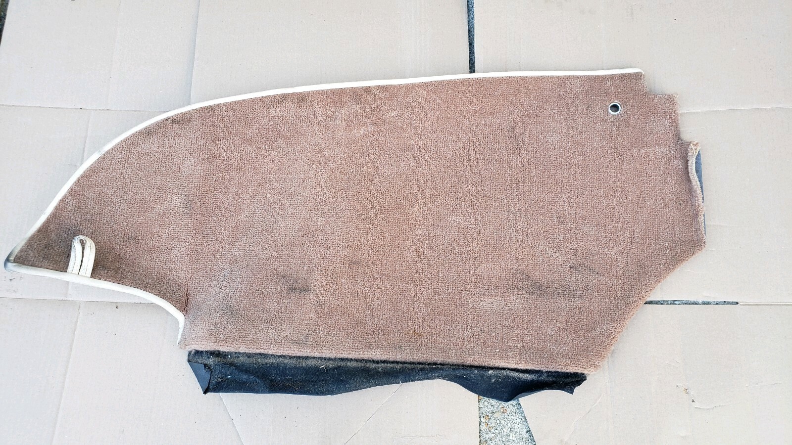 1999-2004 BENTLEY ARNAGE SEDAN INTERIOR FLOOR TRUNK CARPET MAT COVER LEFT SIDE 