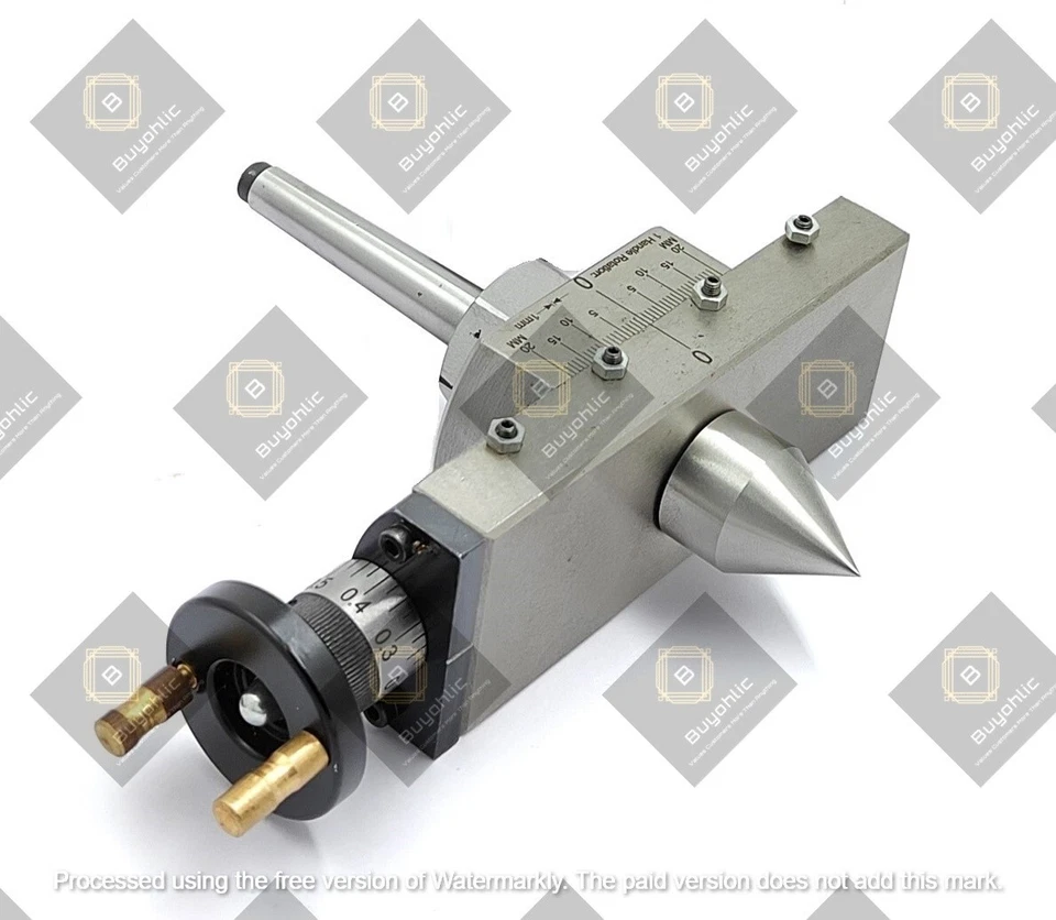 Taper Turning Attachment for Lathe Tailstock with Live & Dead Center Options - Image 2 of 4
