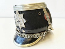 Schweiz, Tschako f&uuml;r Dragoner Modell 1883. Guter Zustand, Feldzeichen fehlt