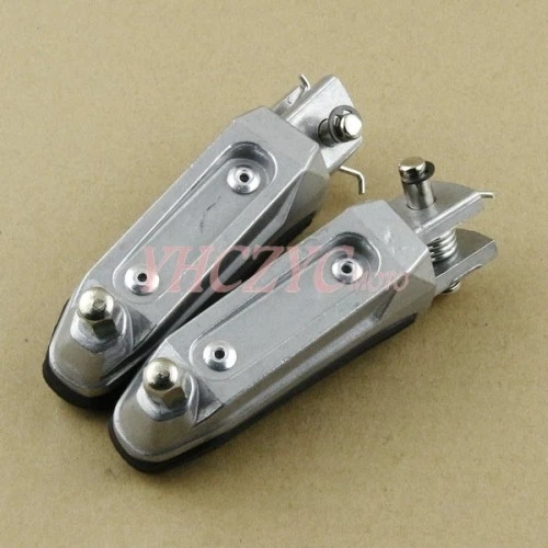 Foot Pegs Front Footrest for Suzuki SV1000 03-07 GSR400 600 06-11 GSR750 11-13 - Image 2 of 3