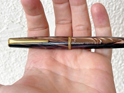 Centropen 10016  Celluloid Fountain Pen Original Nib
