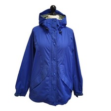 Vintage Waterproof Windbreaker Gore-tex L.l Bean Jacket Stowaway Blue Jacket L