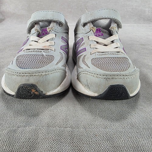 New Balance 519 Running Shoes Baby Toddler Size 6.5 Easy On Gray Purple IT519PV - Picture 11 of 18