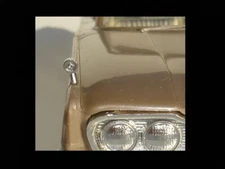 1960 AMT FORD PROMO, FRICTION REPRO PLASTIC FENDER ORNAMENT SOLD INDIVIDUALLY