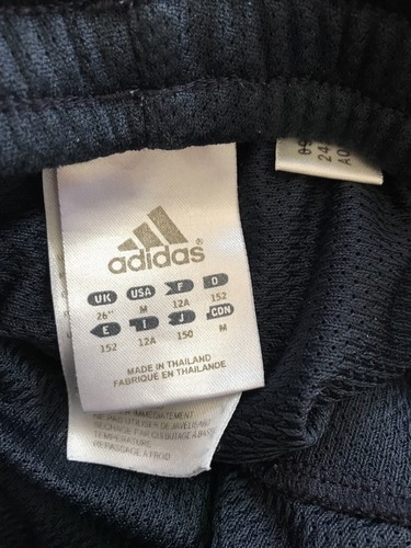 Adidas Navy Blue Sweatpants Youth Medium Casual Workout Pants - Picture 2 of 2