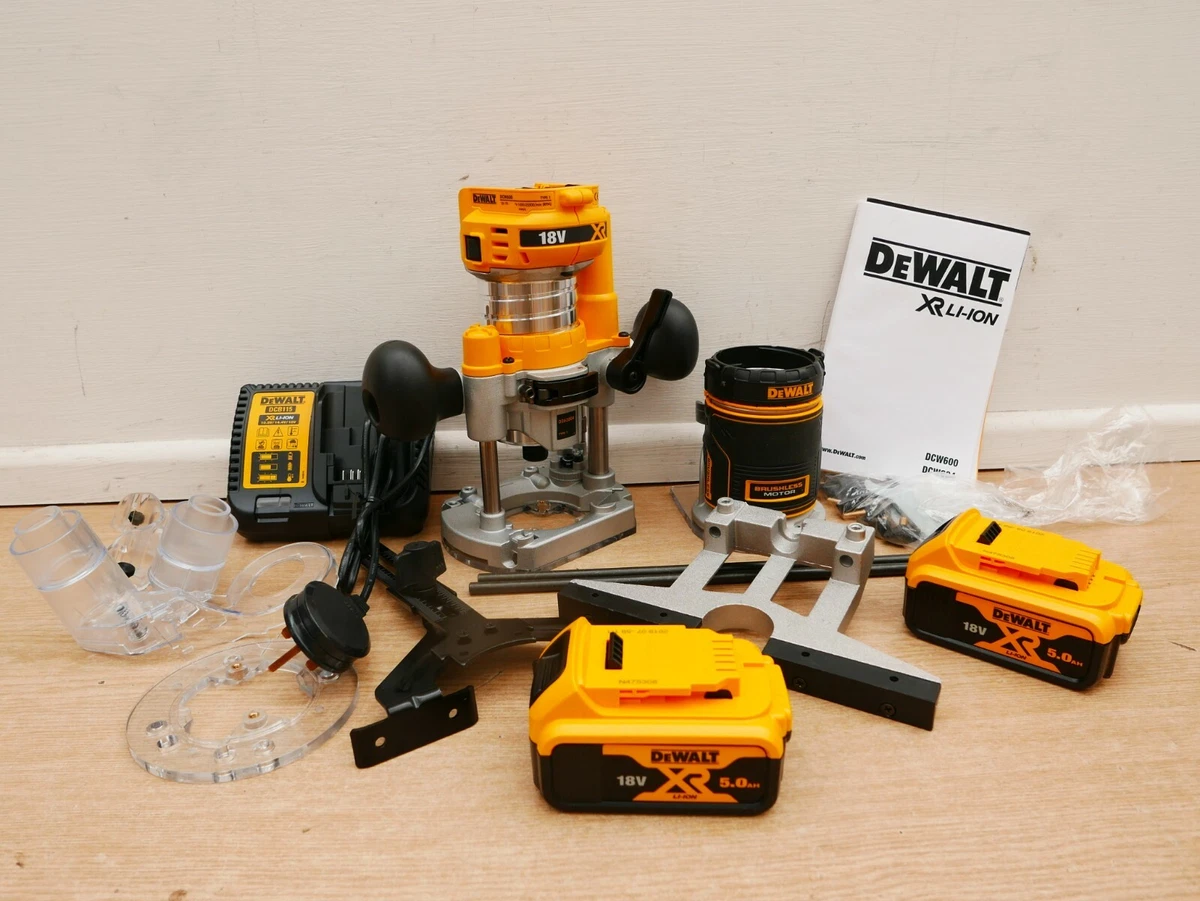 Dewalt 18v cordless router kit hot sale