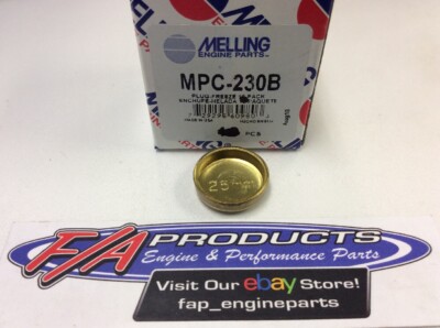 Melling MPC-230B 25mm BRASS Engine Expansion Plugs Deep Cup Freeze Out Plugs