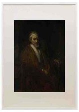 Rembrandt Portrait Of Jacob Trip A3 A4 Framed Print Picture