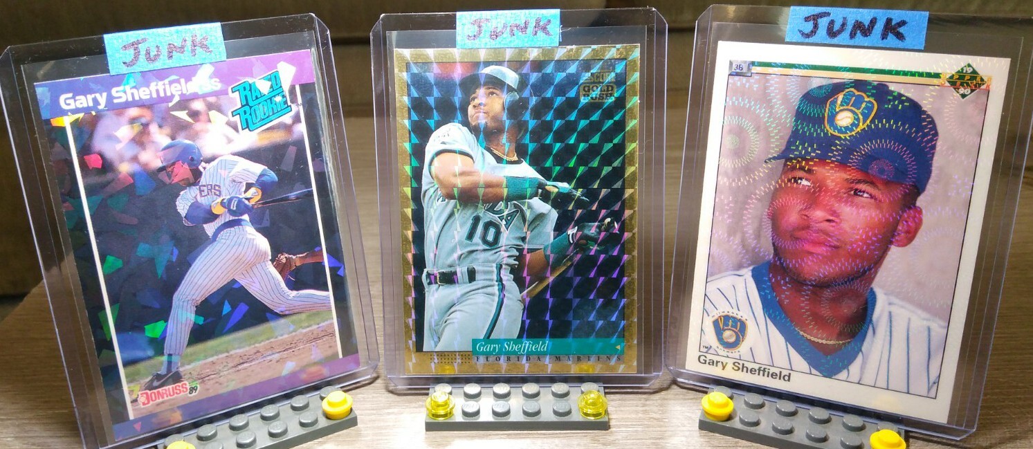 1/1 Gary Sheffield ACEO Baseball Card Art Lot x3 Refractors Rookie