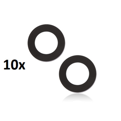 10 Pack Rear Camera Lens Glass W/Adhesive Replacement Part For iPhone 14,14 Plus
