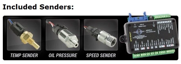 Dakota Digital Dash 70-72 Chevy El Camino Chevelle SS Gauge System VFD3-70C-CVL - Image 2 of 3