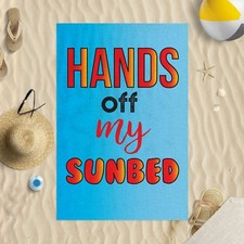 147x99.1cm Mano Spento My Lettino Microfibra Telo da Spiaggia Divertente Regalo