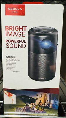 Bright Image Capsule Pocket Projector - Nebula by Anker