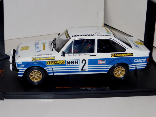 FORD ESCORT MKII RS N 2 RALLYE SCHWEDEN 1982 A.VATANEN 18RMC142 IXO 1:18 - Bild 1 von 6