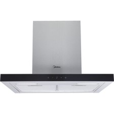 Midea MH60M21ET33SG-UK Built In 60cm 4 Speeds Chimney Cooker Hood Stainless