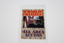 Charlie Daniels Band - Laminated Backstage Pass - All Access 2011 FREE POSTAGE