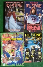Lot 3 Fear Street Books + Halloween II by RL Stine Cheerleaders, Third Horror +