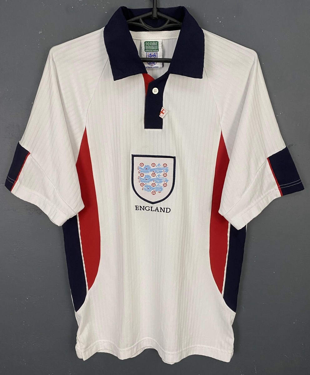 RETRO REPLICA MEN ENGLAND NATIONAL 1997/1998 SOCCER FOOTBALL SHIRT