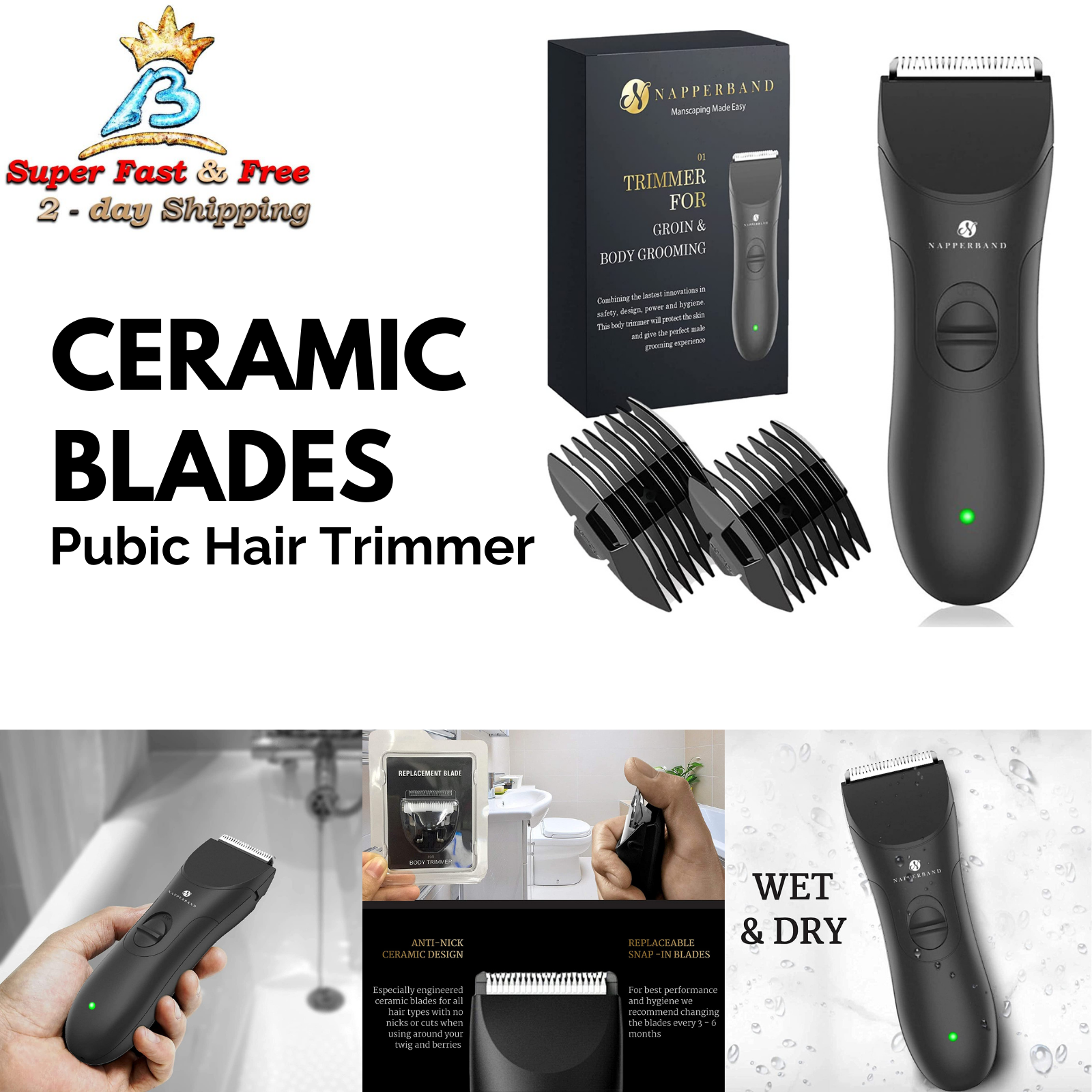 Pubic Hair Trimmer Men Beard Body Groomer Manscaping Shaving Shave Razor  NEW 883170262450 | eBay