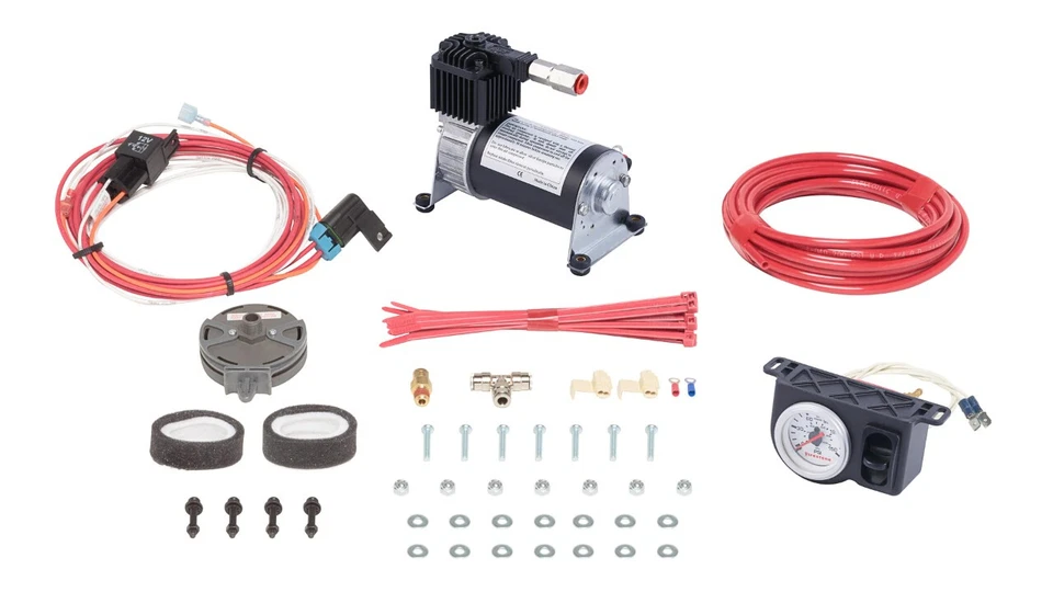 Firestone Ride-Rite Air Helper Spring + Compressor for 03-12 Dodge Ram 2500 3500 Foto 3 de 4