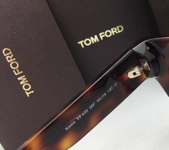 NWOT Tom Ford Kasia Tortoise Sunglasses Tom Ford Kaya XXL (54 - 21) with Brown lenses and Tortoise  main image 3