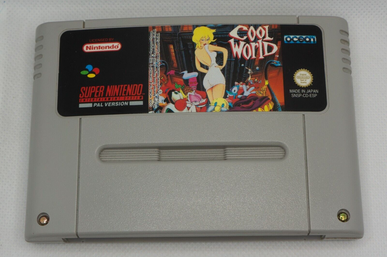 Cool World (Super Nintendo SNES) Ocean 1993 PAL ESP