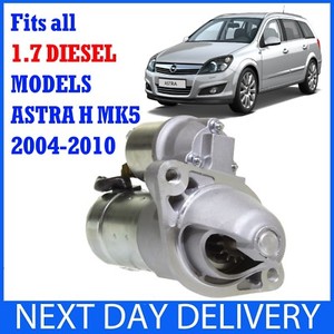 Стартер opel astra h