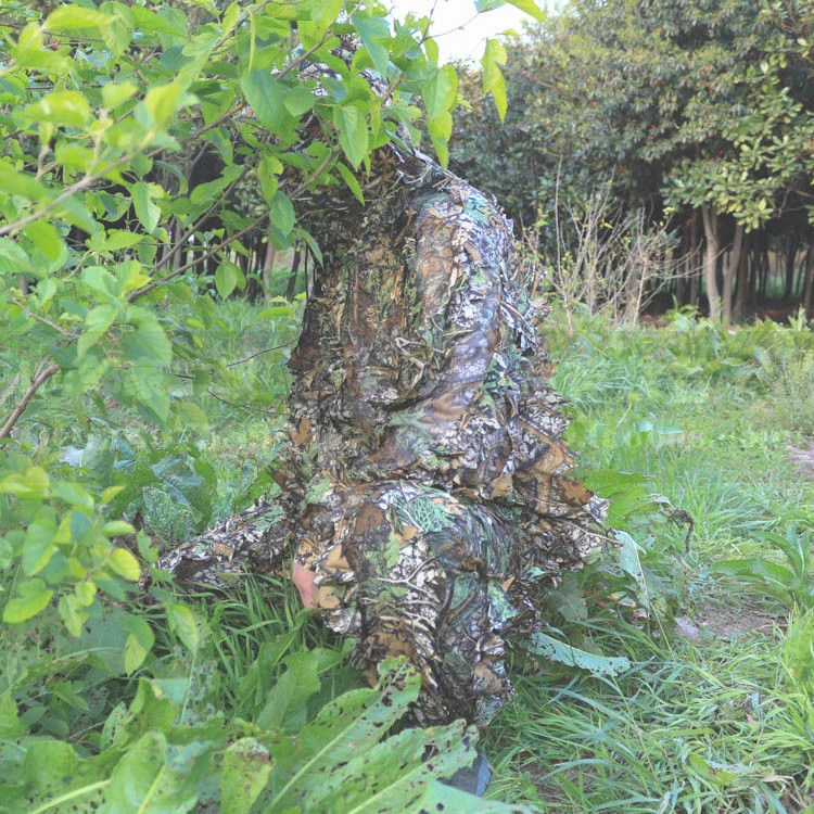 3D Blätter Jagd Militär Tarnnetz Kleidung Sniper CS Ghillie Anzug - Bild 2 von 4