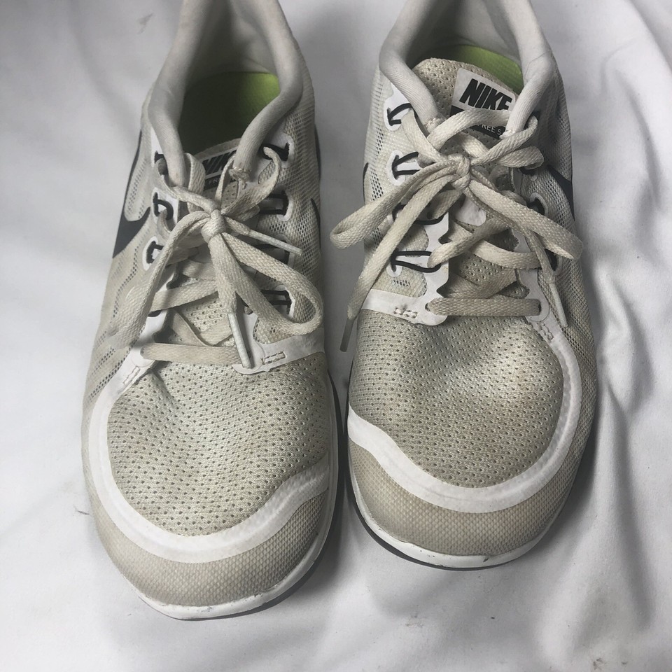 Nike Free 5.0 Sneakers Womem Size 9 White Black Training Gorpcore eBay
