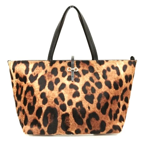 Leopard Crossbody Bags For Women With Zipper Decoration Ladies