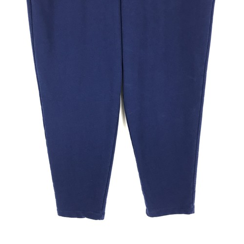 Lands' End Serious Sweats Ankle Sweatpants Women's XL / 18 Blue Casual Lounge - Picture 2 of 12