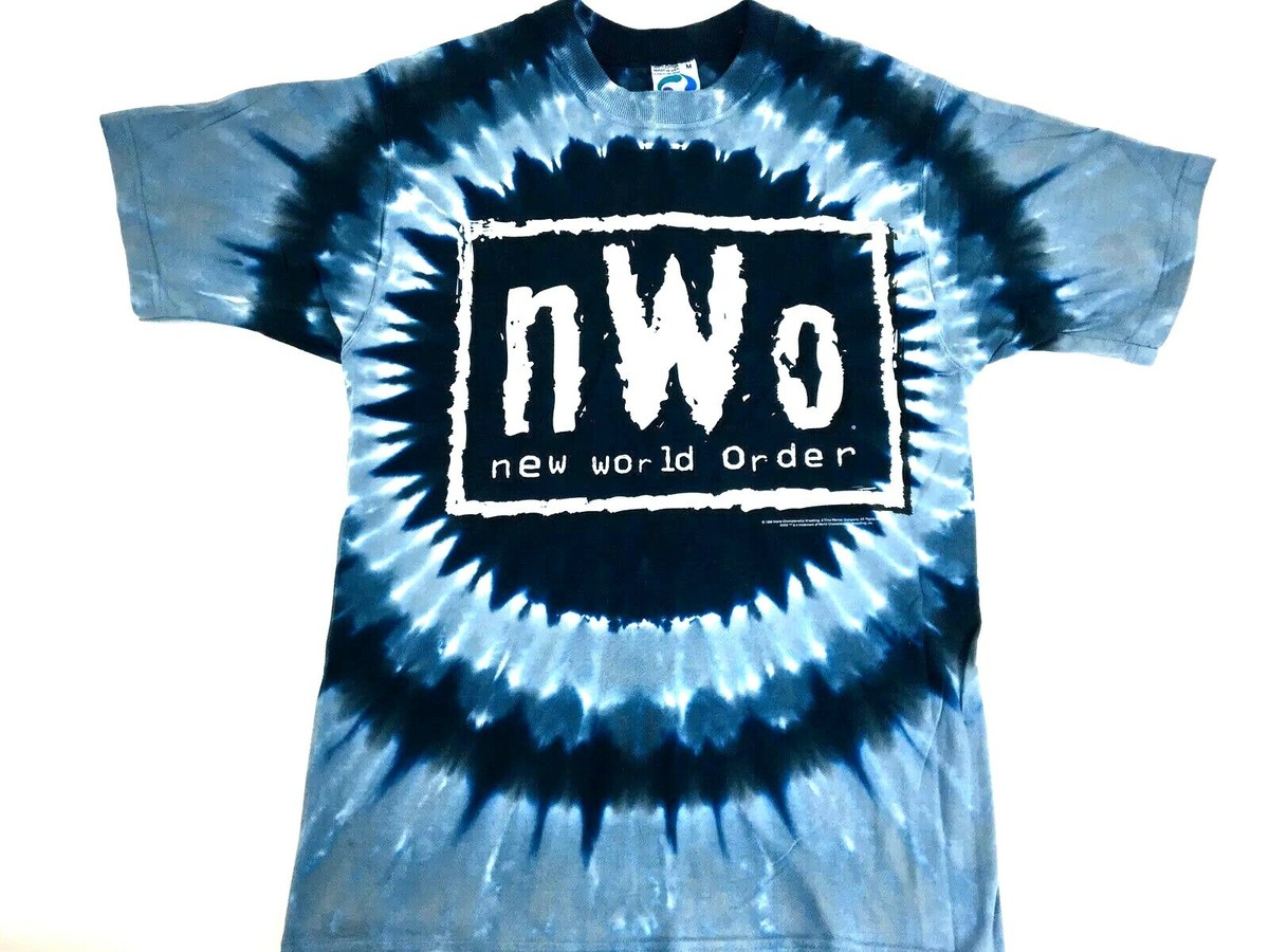 Vintage New World Order shirt NWO Wrestling shirt Liquid Blue Tye