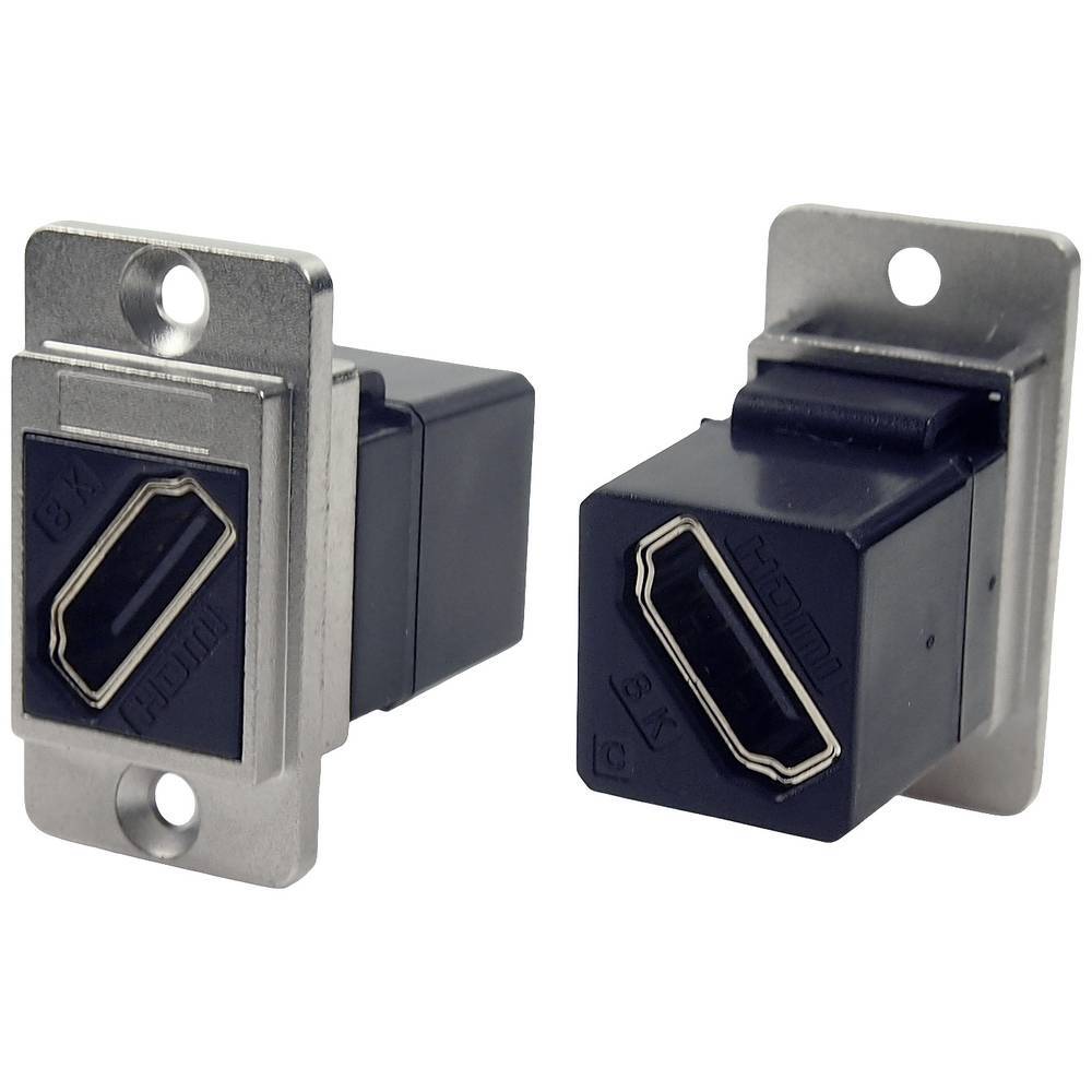 Cliff CP30788M HDMI-адаптер Buchse никель-Айнбау ул Шварца 1 2690₽