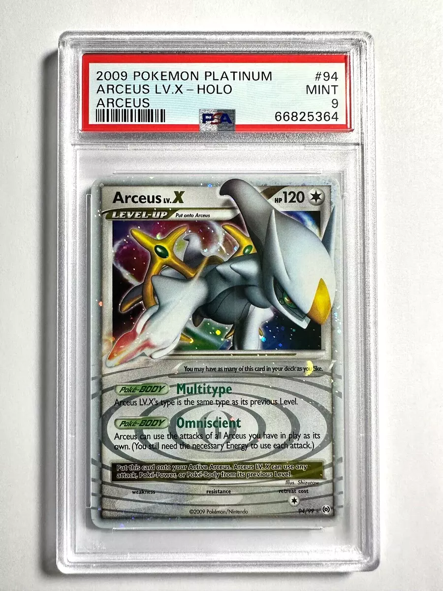 Arceus LV.X - Platinum Arceus Pokémon card 94/99