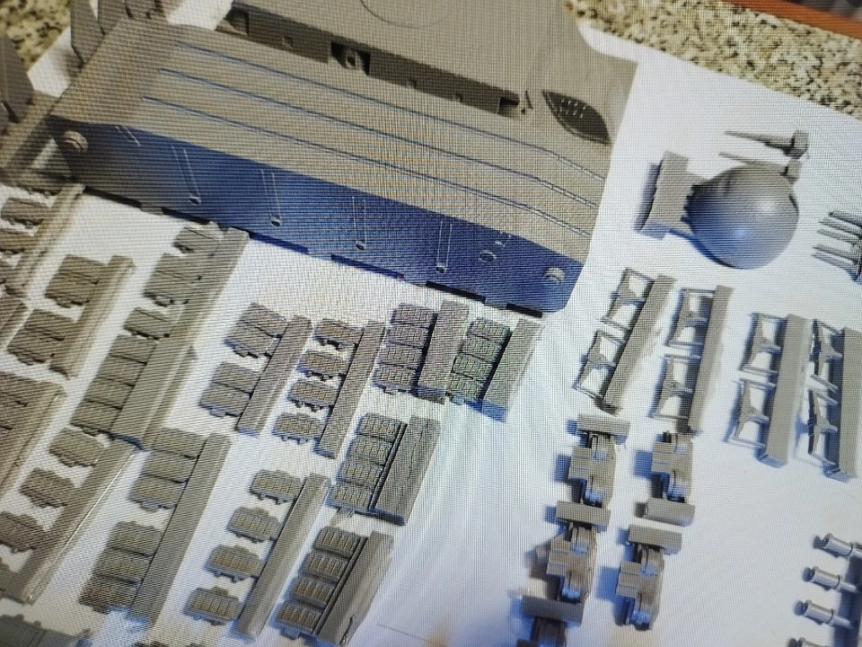 Italian Old Tank Fiat 2000 Resin Kit 1/35 Replica Criel Model - Immagine 2 di 4