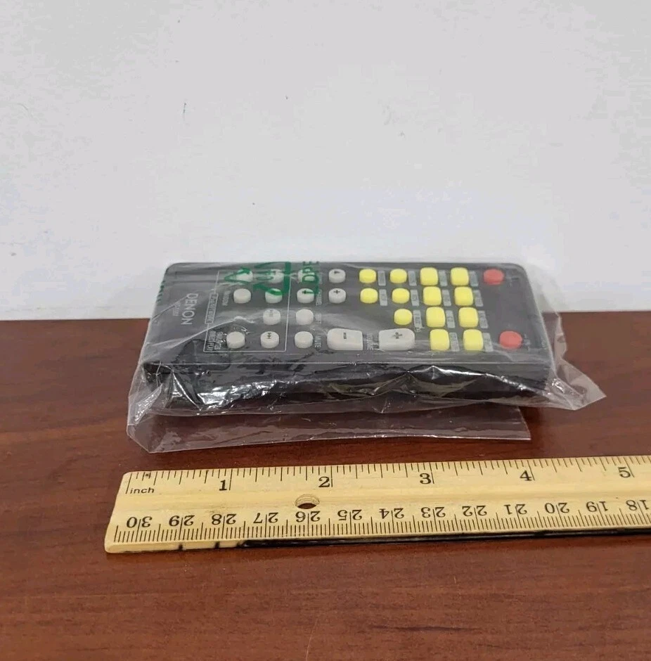 DENON  Remote  RC-1107  New Sealed  IPOD / NETWORK  Takes 2 AAA Batteries - Image 4 of 4