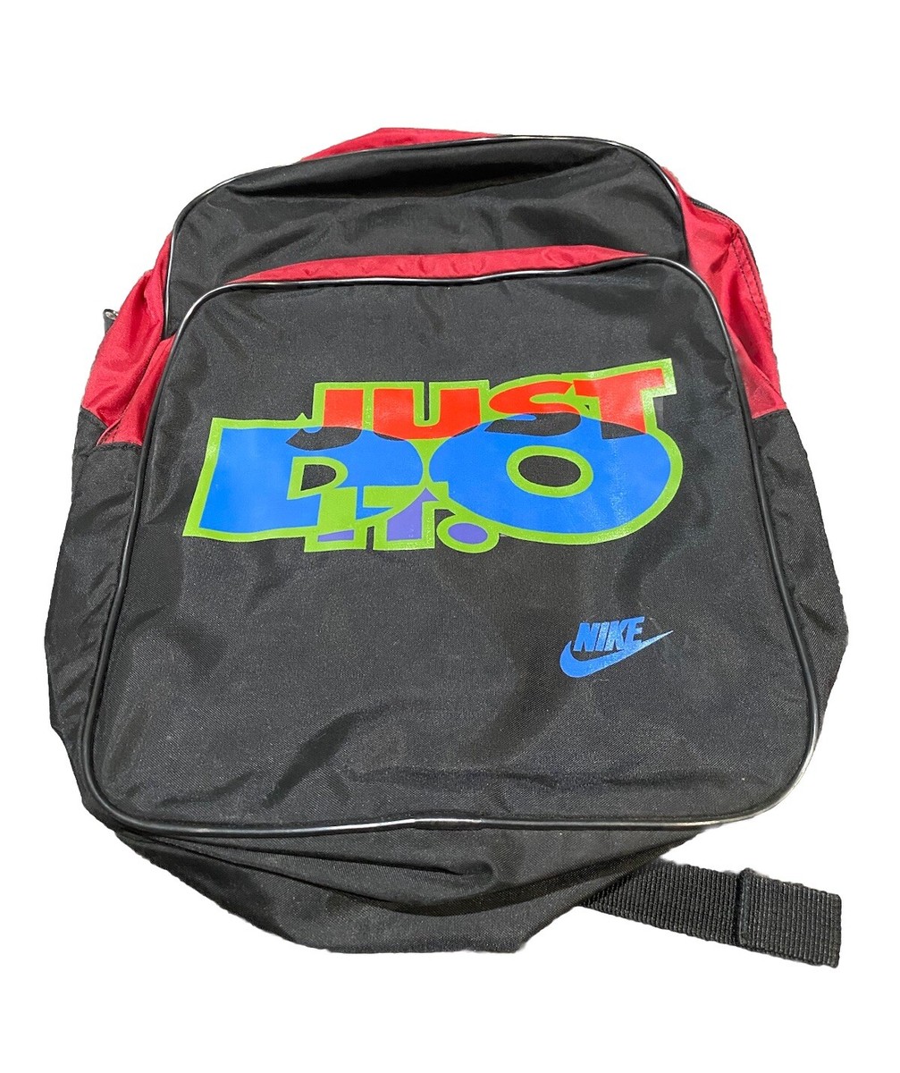Vintage 90s Nike Air Just Do It Back Pack Bag Multicolor UK
