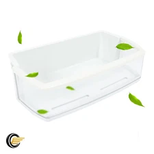 Compatible with Kenmore #AAP73631503 Refrigerator Door Bin Shelf Clear White