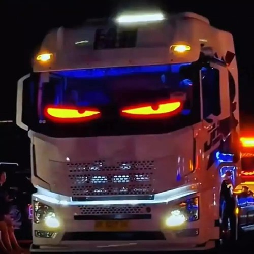 Für Lkw Devil's Eye Lampe LED-Bildschirm Auto-Augenlicht Lkw dynamisches Licht - Picture 1 of 17