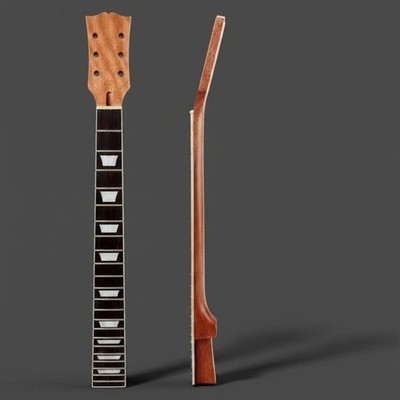 LP Gitarrenhals weiß Trapez Inlay LP Design Hals zweifach verstellbar Hals