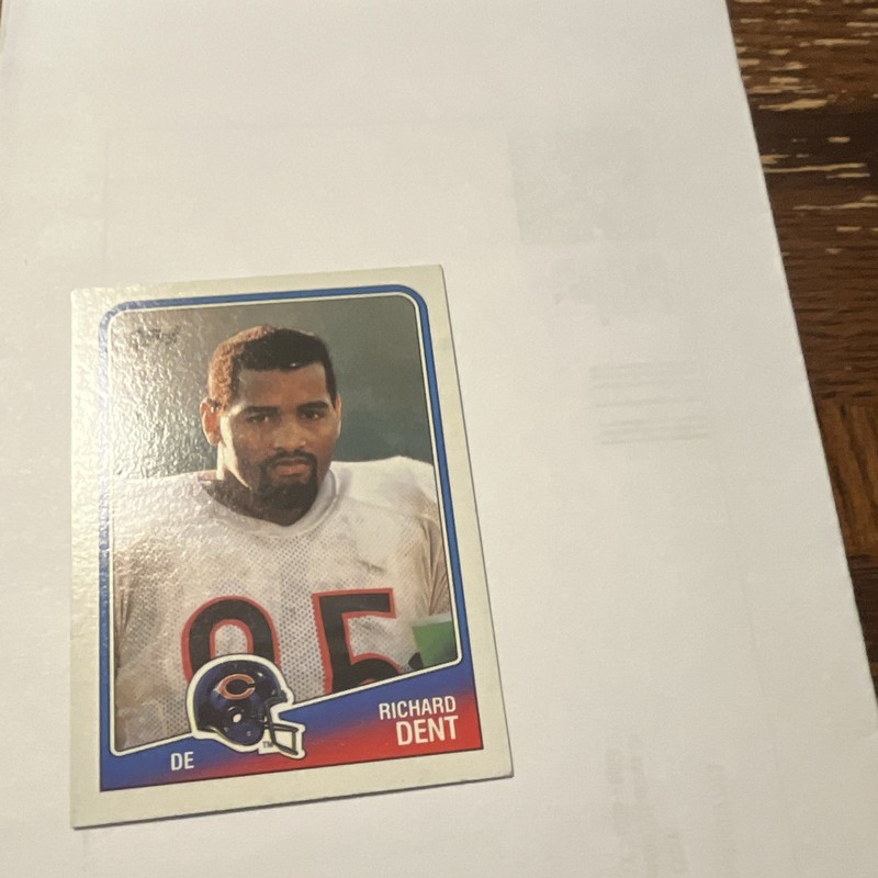Topps 1988 Topps Richard Dent Chicago Bears #80 Football Trading Card Base