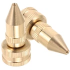 2pcs Brass Adjustable Nozzle Replacement, Replacement Spray Tip, Compatible