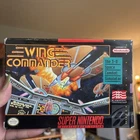 Wing Commander Super Nintendo SNES Collectors Quality CIB Free Fast Shipping