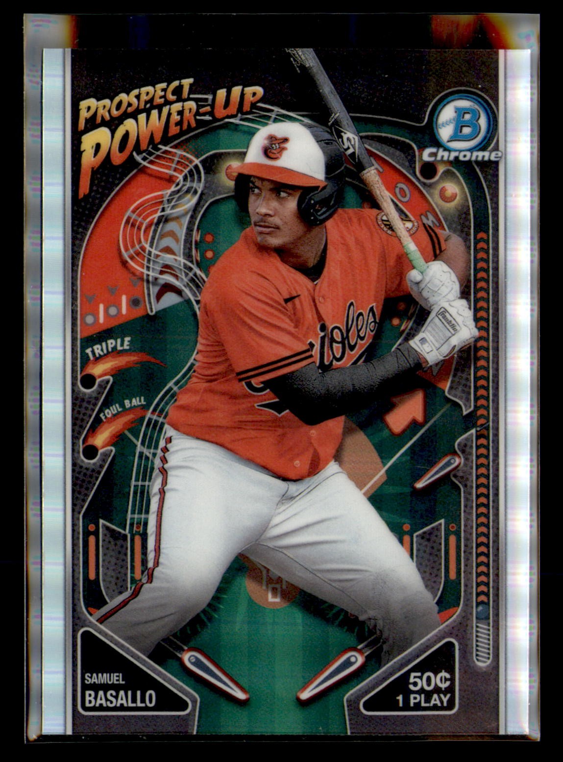 2024 Bowman #PP-8 Samuel Basallo Prospect Power-Up
