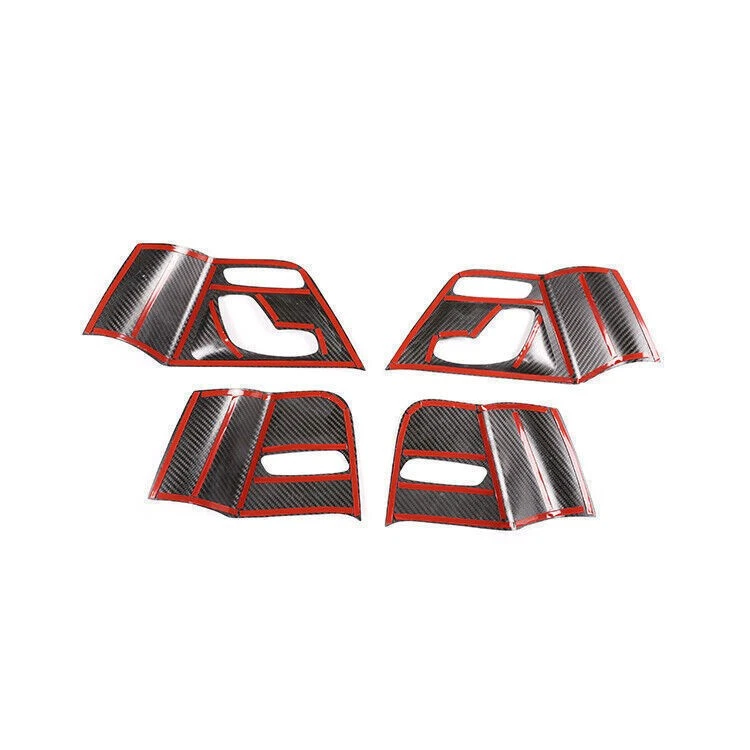 Cubierta de espejo de coche de fibra de carbono para Mercedes Benz G500 G63 19-21 Foto 3 de 4