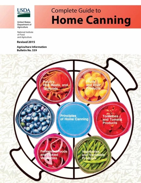 U. S. Department Of Agriculture (U. A.) | Complete Guide To Home Canning...-image