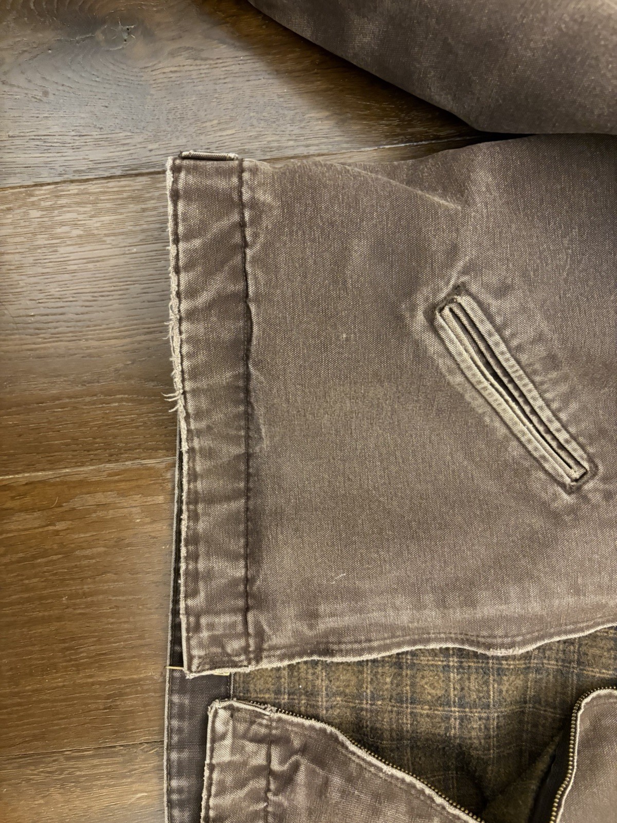 Vintage Carhartt Work Detroit Jacket Size XL thumbnail 4