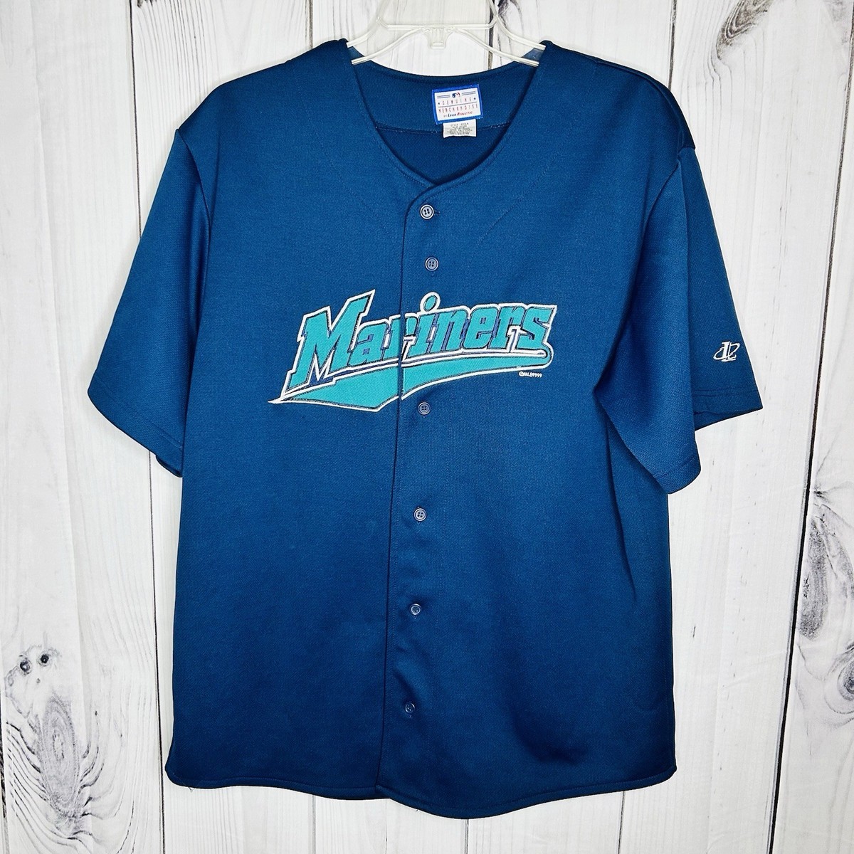 Vintage Seattle Mariners Ken Griffey Jr #24 Fan Jersey Logo