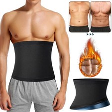 Waist Trimmer Unisex Weight Loss Sauna Trainer Wrap Belt Sweat Stomach Shaper