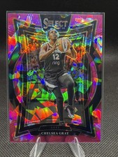 2025 Panini Select WNBA Chelsea Gray Concourse Pink Ice Prizm #8 Las Vegas Aces